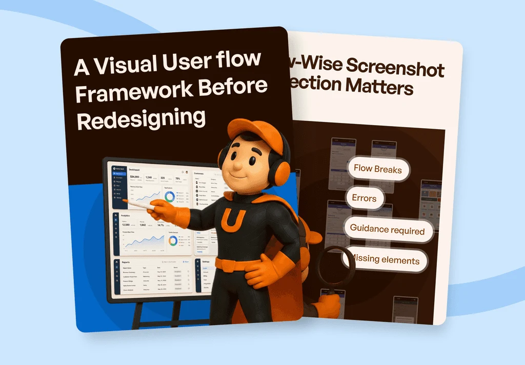 A Visual Flow Framework Before Redesigning illustrated guide cover