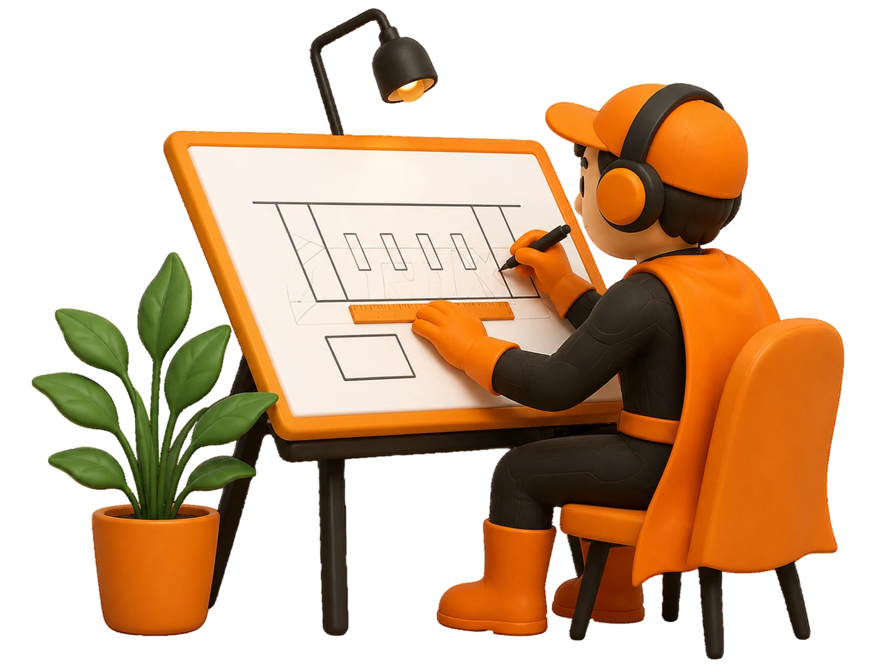 Illustration accompanying Hierarchy & Priority Shape the Experience